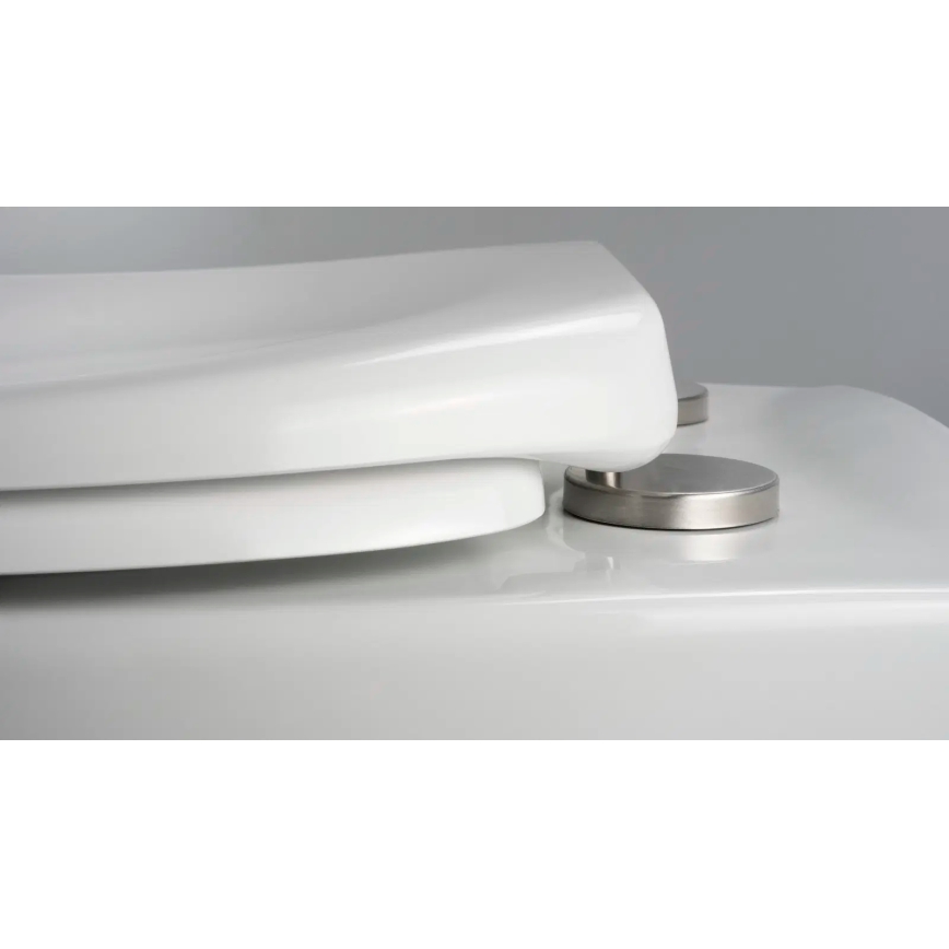 Deante CMOD6SPW - Väggmonterad WC med SoftClose-sits BORO keramik/vit