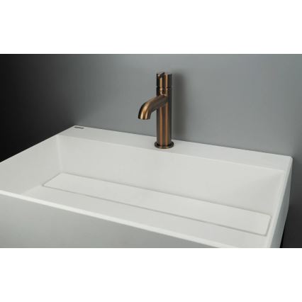 Deante CQR_AU6M - Tvättställ för bänkskiva CORREO 40x60 cm granit/alabaster