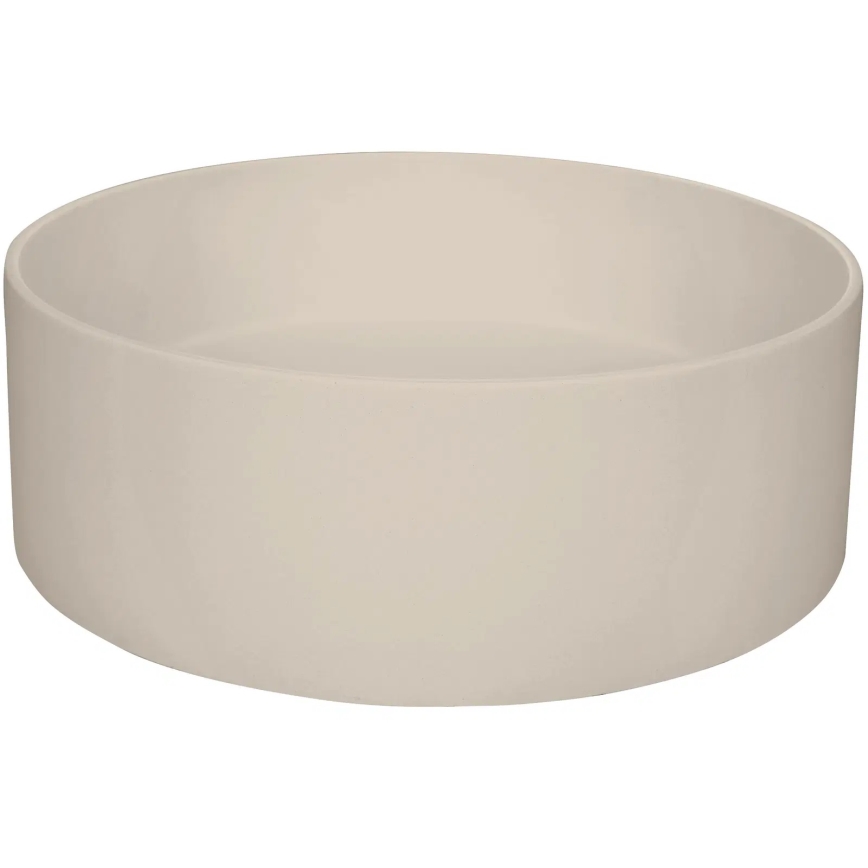 Deante CQS_5U4S - Bänkvask SILIA diameter 36 cm granit/beige