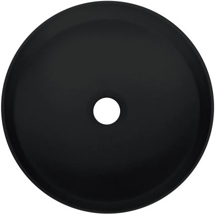 Deante CQS_NU4S - Tvättställ för bänkskiva SILIA Ø 36 cm granit/svart