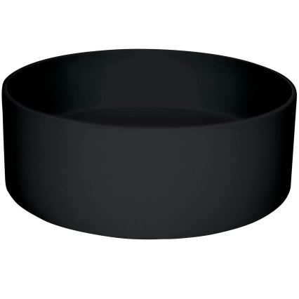 Deante CQS_NU4S - Tvättställ för bänkskiva SILIA Ø 36 cm granit/svart