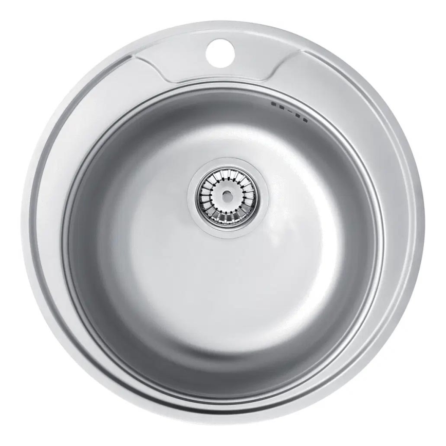 Deante ZHC_0813 - Diskho för kök TWIST diameter 49 cm satin
