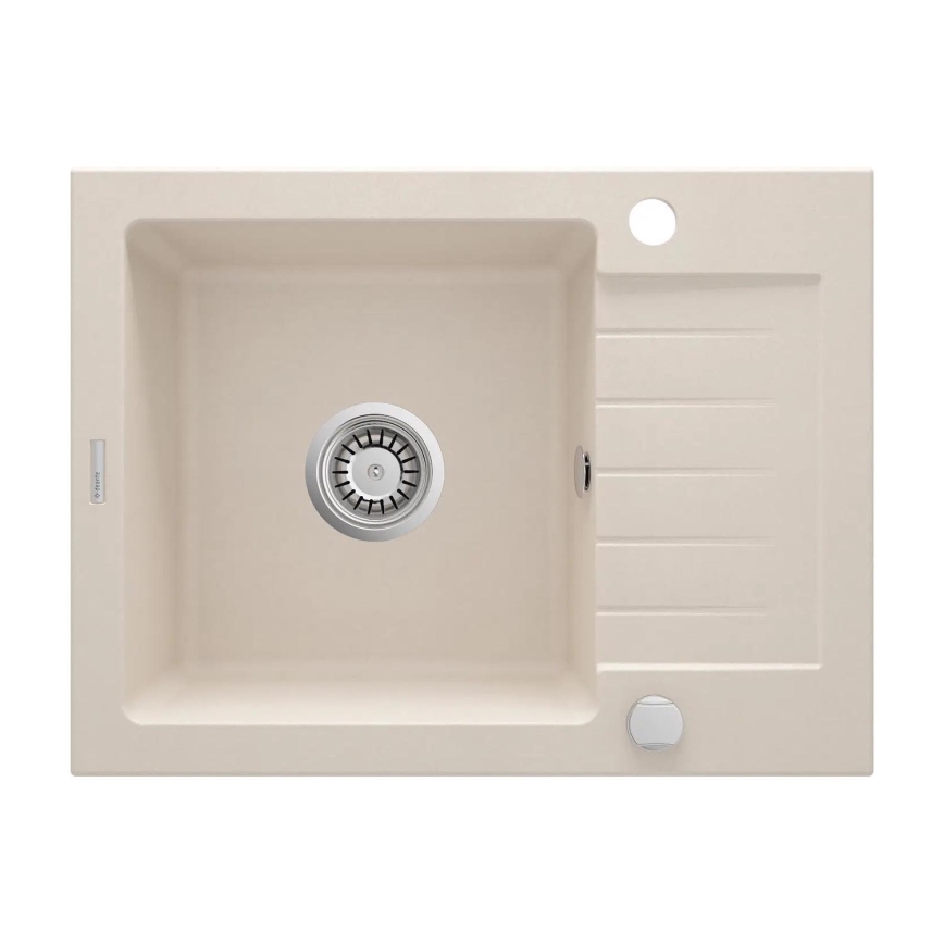 Deante ZQZ_511A - ZORBA diskho 58x44 cm granit/beige