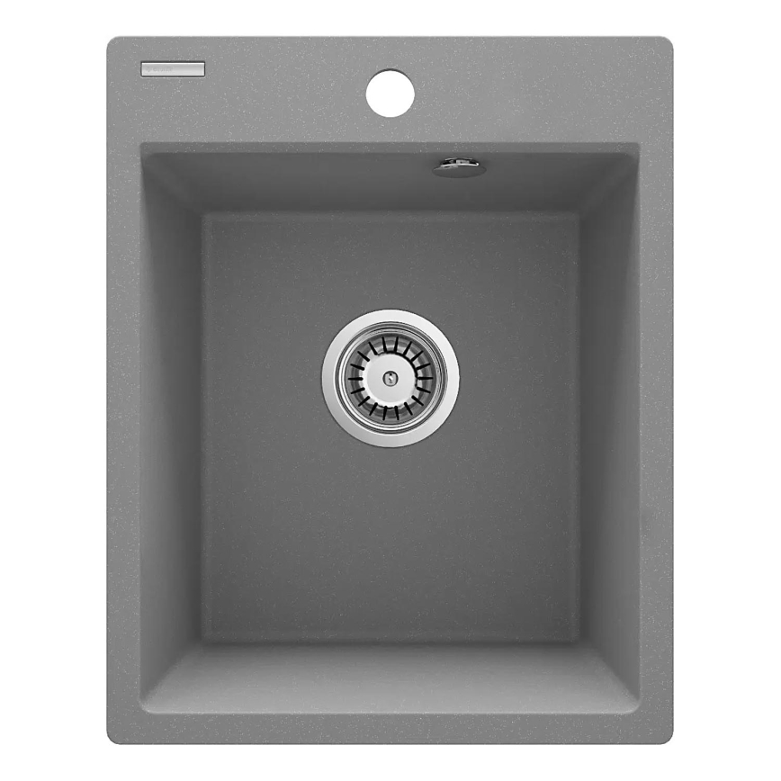 Deante ZRC_S103 - Diskho för kök CORIO 50x40 cm granit/metallisk grå