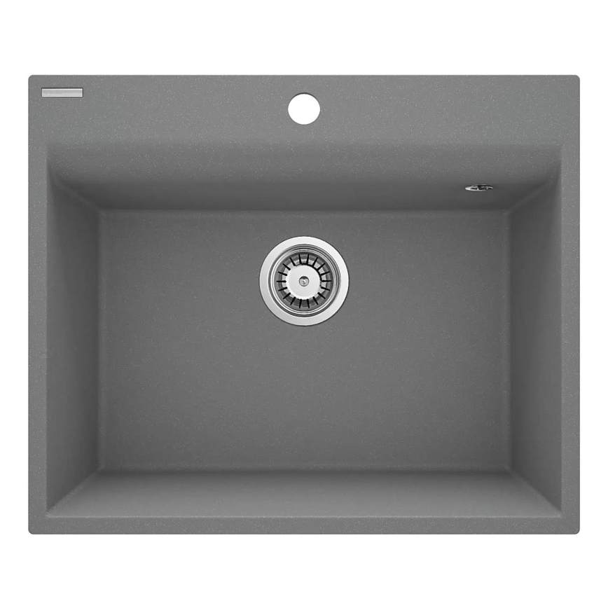 Deante ZRC_S10A - Diskho för kök CORIO 50x60 cm granit/metallisk grå