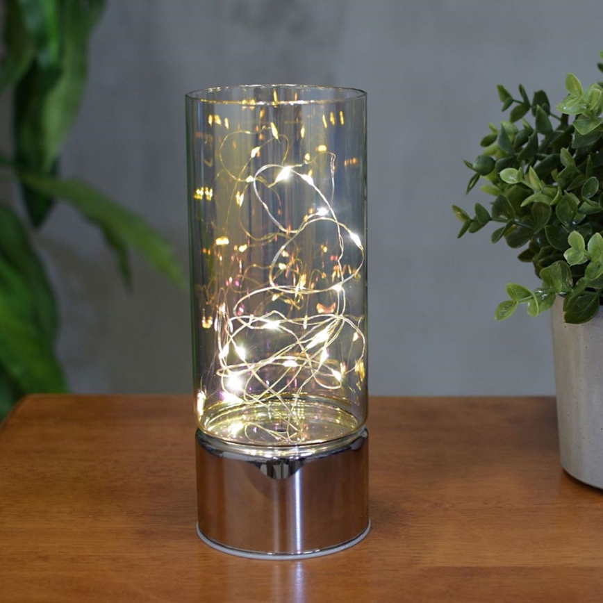 Dekoration with LED chain 3xAA varm vit