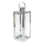 Dekorationslykta 38 cm i blank krom