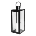 Dekorationslykta 38 cm svart