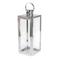 Dekorationslykta 49 cm blankkrom