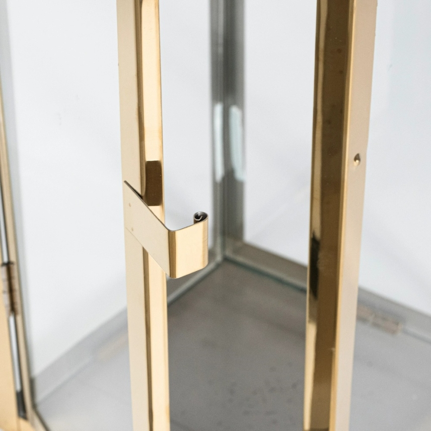 Dekorationslykta 49 cm – guld