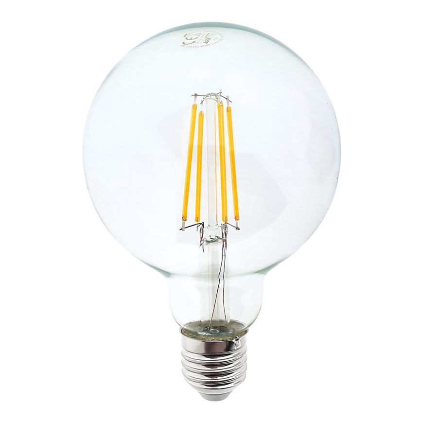 Dekorativ LED glödlampa FILAMENT E27/6W/230V 2700K