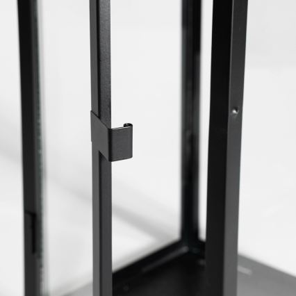 Dekorativ lykta 49 cm svart