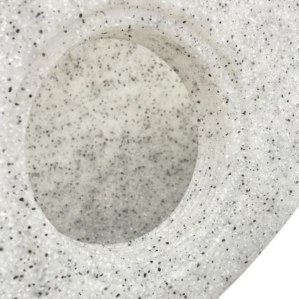 Dekorativ utomhusarmatur LUMISTONE 1xE27/15W/230V IP65 Ø 31,8 cm