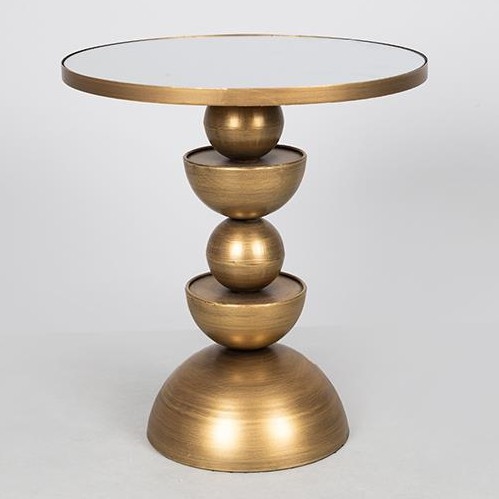 Dekorativt bricka 45x40 cm guld