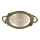 Dekorativt bricka 46,5x24,4 cm guld
