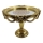 Dekorativt bricka diameter 25,5 cm guld