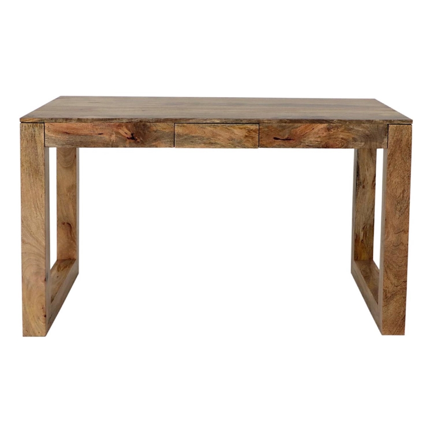 Desk HINA 130x70 cm massivt trä/mangoträd
