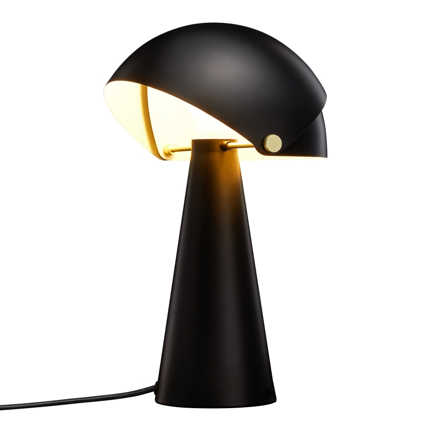 DFTP by Nordlux - Bordslampa med anpassningsbar lampskärm ALIGN 1xE27/25W/230V svart