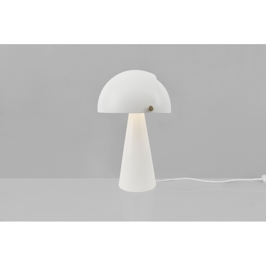 DFTP by Nordlux - Bordslampa med anpassningsbar lampskärm ALIGN 1xE27/25W/230V vit