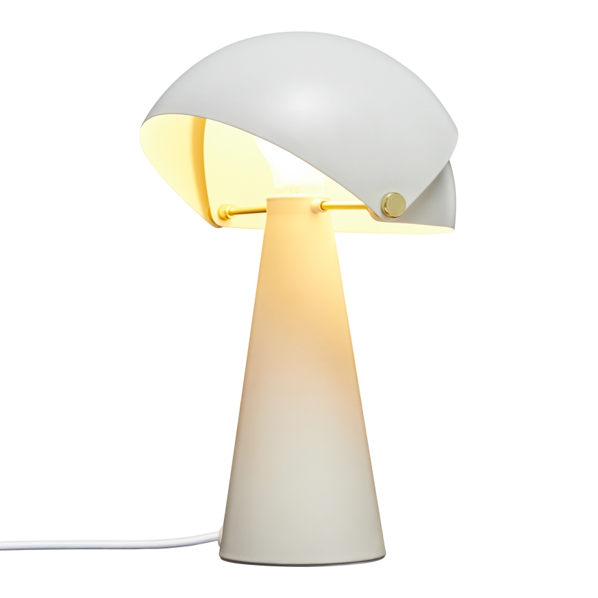 DFTP by Nordlux - Bordslampa med anpassningsbar lampskärm ALIGN 1xE27/25W/230V vit