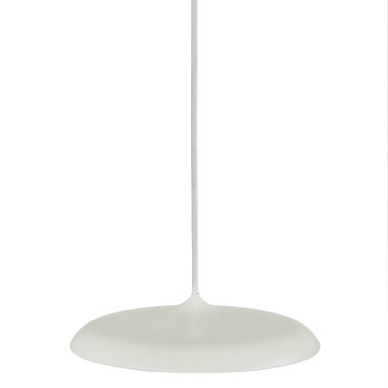 DFTP by Nordlux - LED ljusreglerad ljuskrona på textilsladd ARTIST LED/14W/230V diameter 25 cm beige