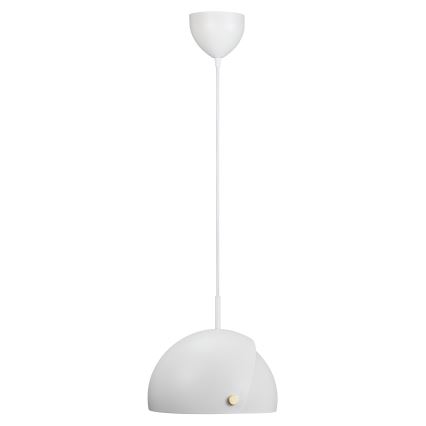 DFTP by Nordlux - Ljuskrona med textilsladd med anpassningsbar lampskärm ALIGN 1xE27/15W/230V vit