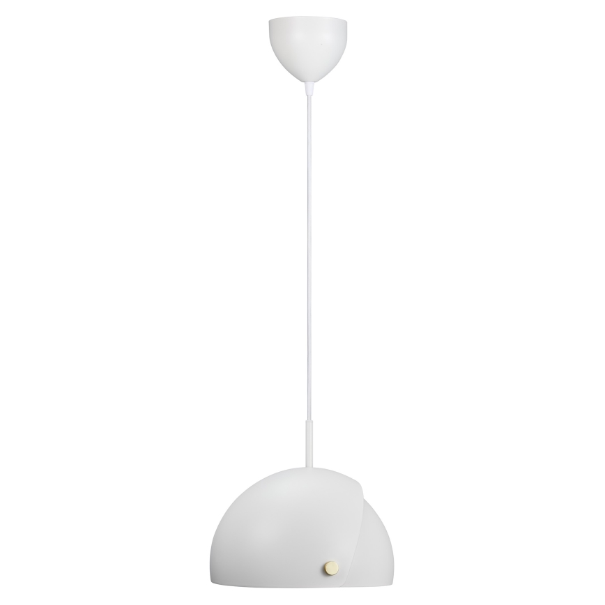 DFTP by Nordlux - Ljuskrona med textilsladd med anpassningsbar lampskärm ALIGN 1xE27/15W/230V vit