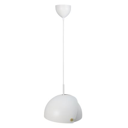 DFTP by Nordlux - Ljuskrona med textilsladd med anpassningsbar lampskärm ALIGN 1xE27/15W/230V vit