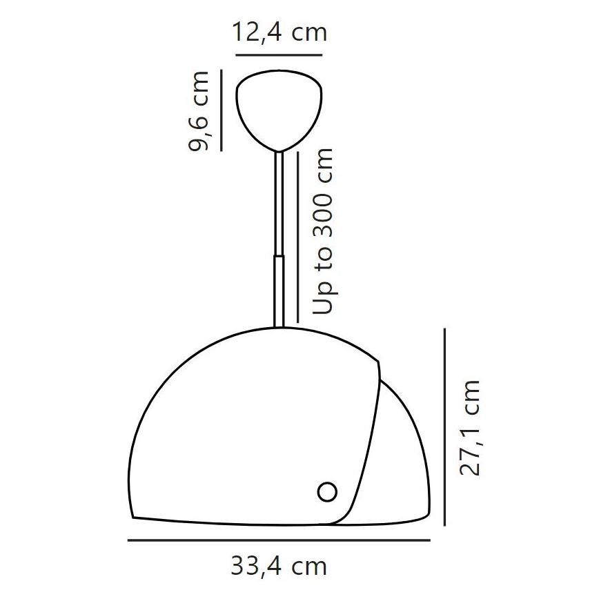 DFTP by Nordlux - Ljuskrona med textilsladd med anpassningsbar lampskärm ALIGN 1xE27/15W/230V vit
