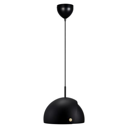 DFTP by Nordlux - Ljuskrona med textilsladd med anpassningsbar lampskärm ALIGN 1xE27/15W/230V svart