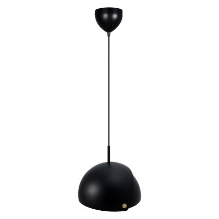 DFTP by Nordlux - Ljuskrona med textilsladd med anpassningsbar lampskärm ALIGN 1xE27/15W/230V svart