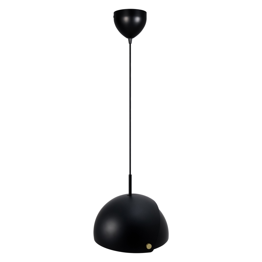 DFTP by Nordlux - Ljuskrona med textilsladd med anpassningsbar lampskärm ALIGN 1xE27/15W/230V svart