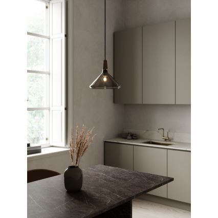 DFTP by Nordlux - Ljuskrona med textilsladd NORI 1xE27/40W/230V