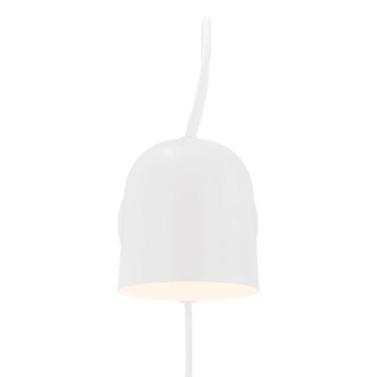 DFTP by Nordlux - Väggspotlight med USB port ANGLE 1xGU10/25W/230V vit