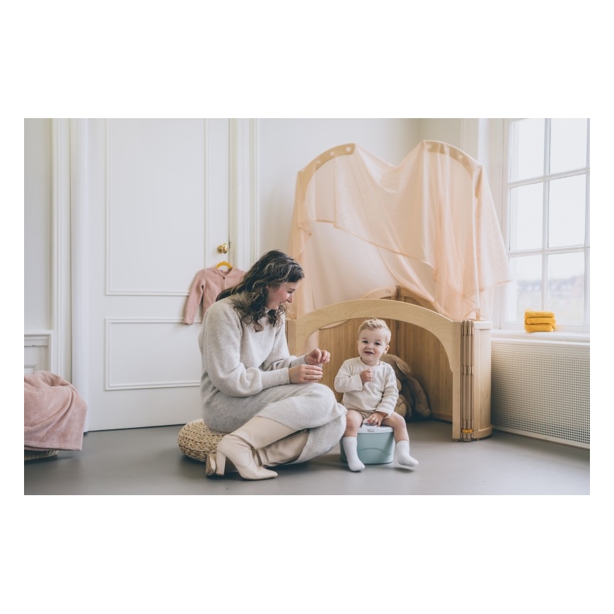 DiaperChamp - Potta 3i1 blå