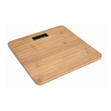 Digital bambu personalvåg 2xAAA