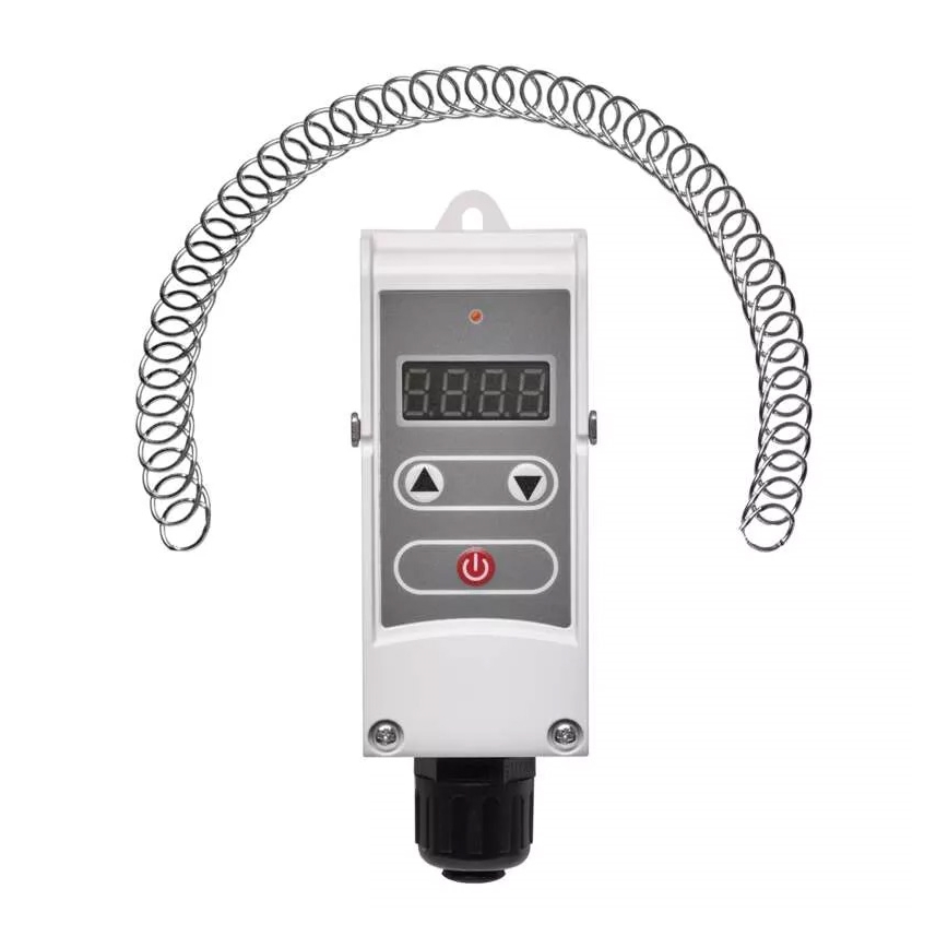 Digital fäst termostat 230V