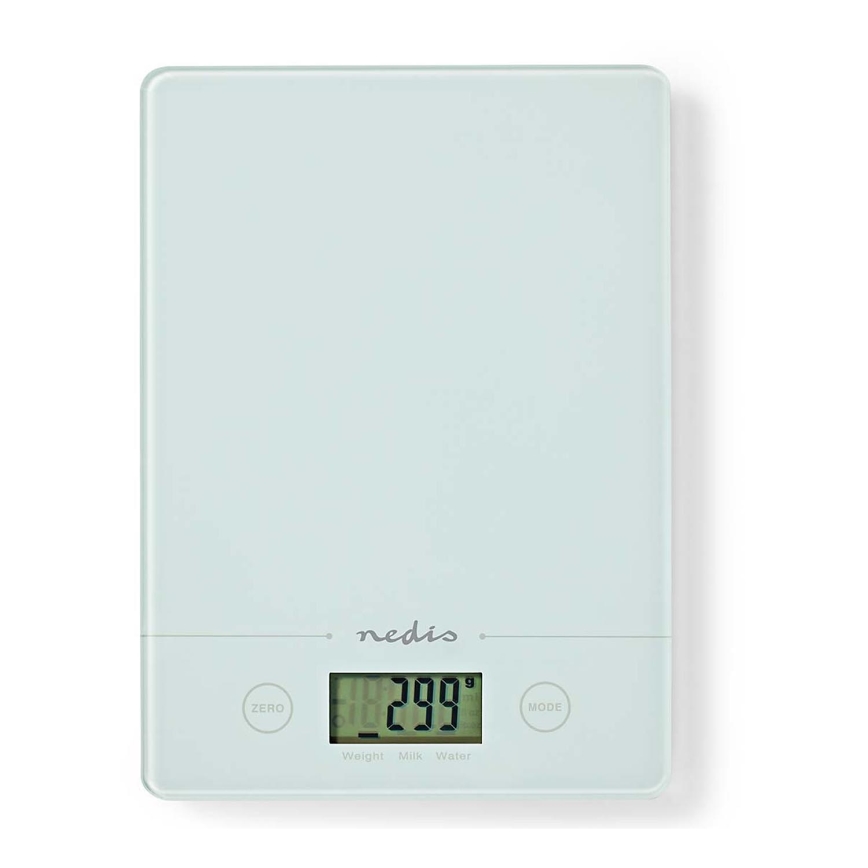 Digital kök scale 1xCR2032 vit