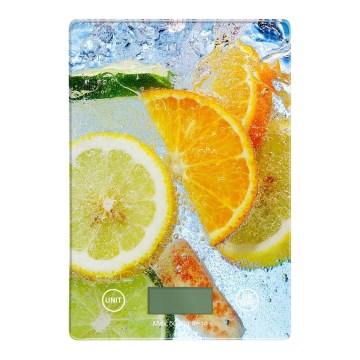 Digital köksvåg 2xAAA citrus