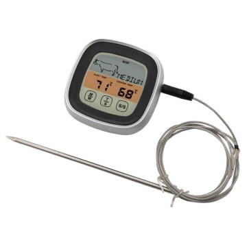 Digital kötttermometer med sond -20-300°C 2xAAA