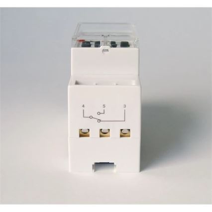 Digital ställklocka för DIN-skena 3680W/230V