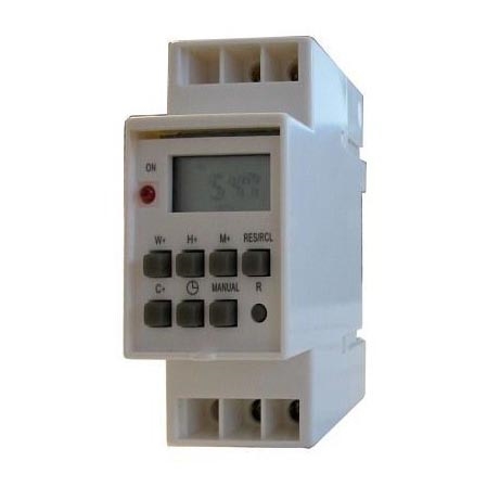 Digital switchklocka för DIN-skena 3650W/230V