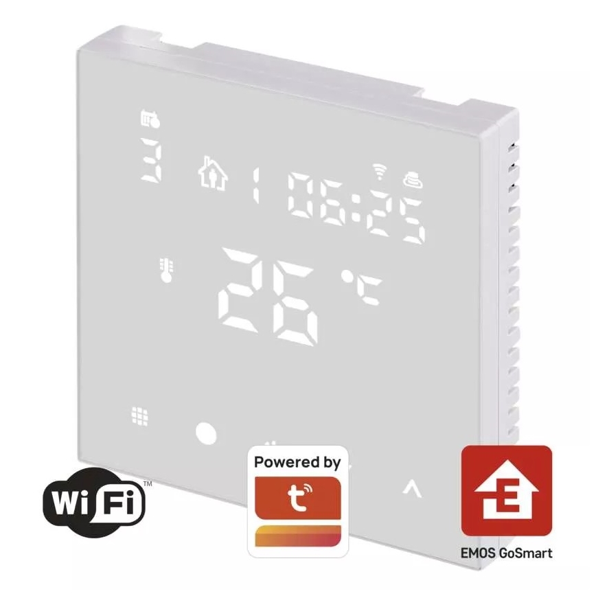 Digital termostat för golvärme GoSmart 230V/16A Wi-Fi Tuya