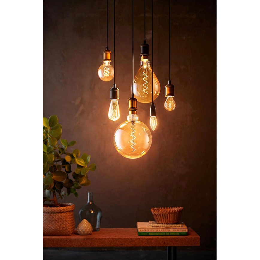 Dimbar Dekorativ LED-lampa VINTAGE DYI E27/4W/230V - Leuchten Direkt 0846
