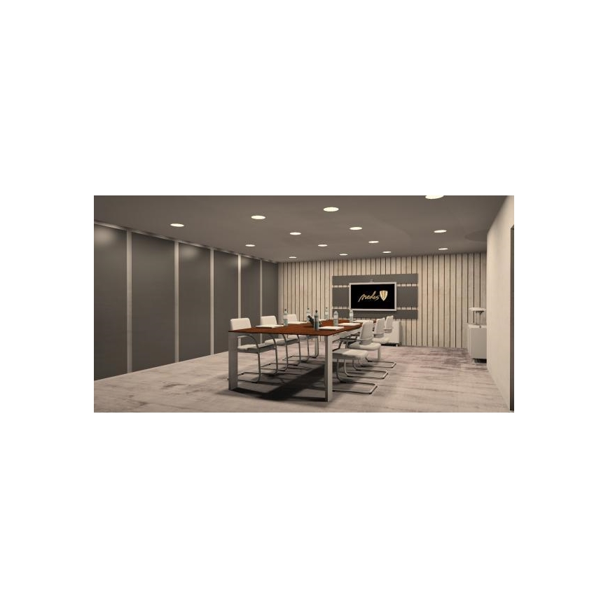 Dimbar infälld LED belysning /12W/230V 3000-6500K Wi-Fi Tuya