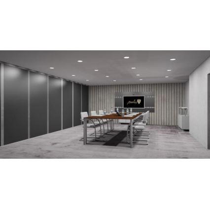 Dimbar infälld LED belysning /12W/230V 3000-6500K Wi-Fi Tuya