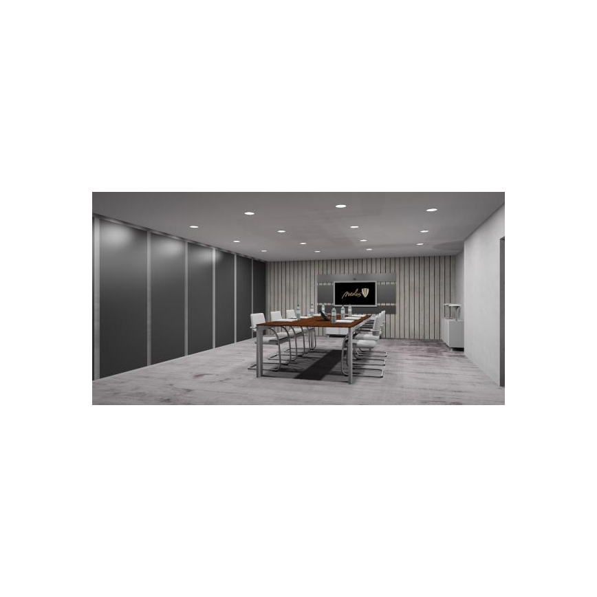 Dimbar infälld LED belysning /12W/230V 3000-6500K Wi-Fi Tuya