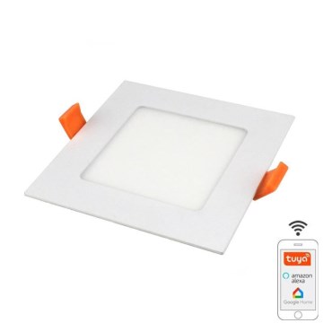 Dimbar infälld LED belysning /12W/230V 3000-6500K Wi-Fi Tuya