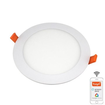 Dimbar infälld LED belysning /6W/230V 3000-6500K Wi-Fi Tuya