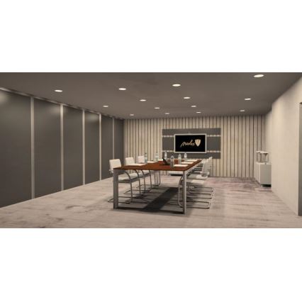 Dimbar infälld LED belysning /6W/230V 3000-6500K Wi-Fi Tuya